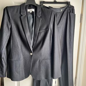 NWT NEVER WORN CALVIN KLEIN WOMENS PANT SUIT INDIGO SIZE 10